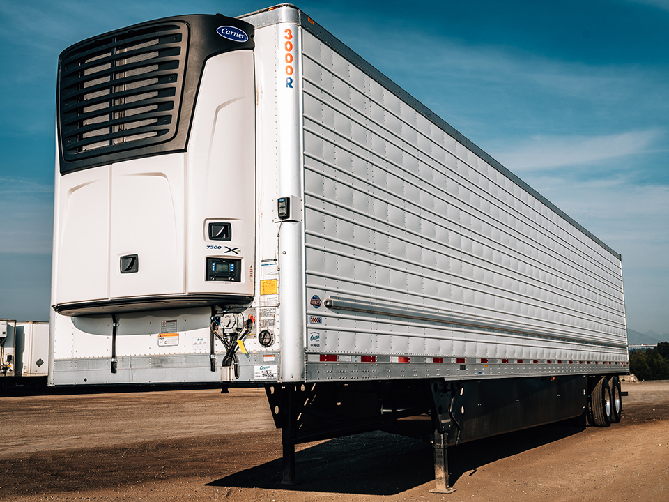 53 foot van trailers for sale